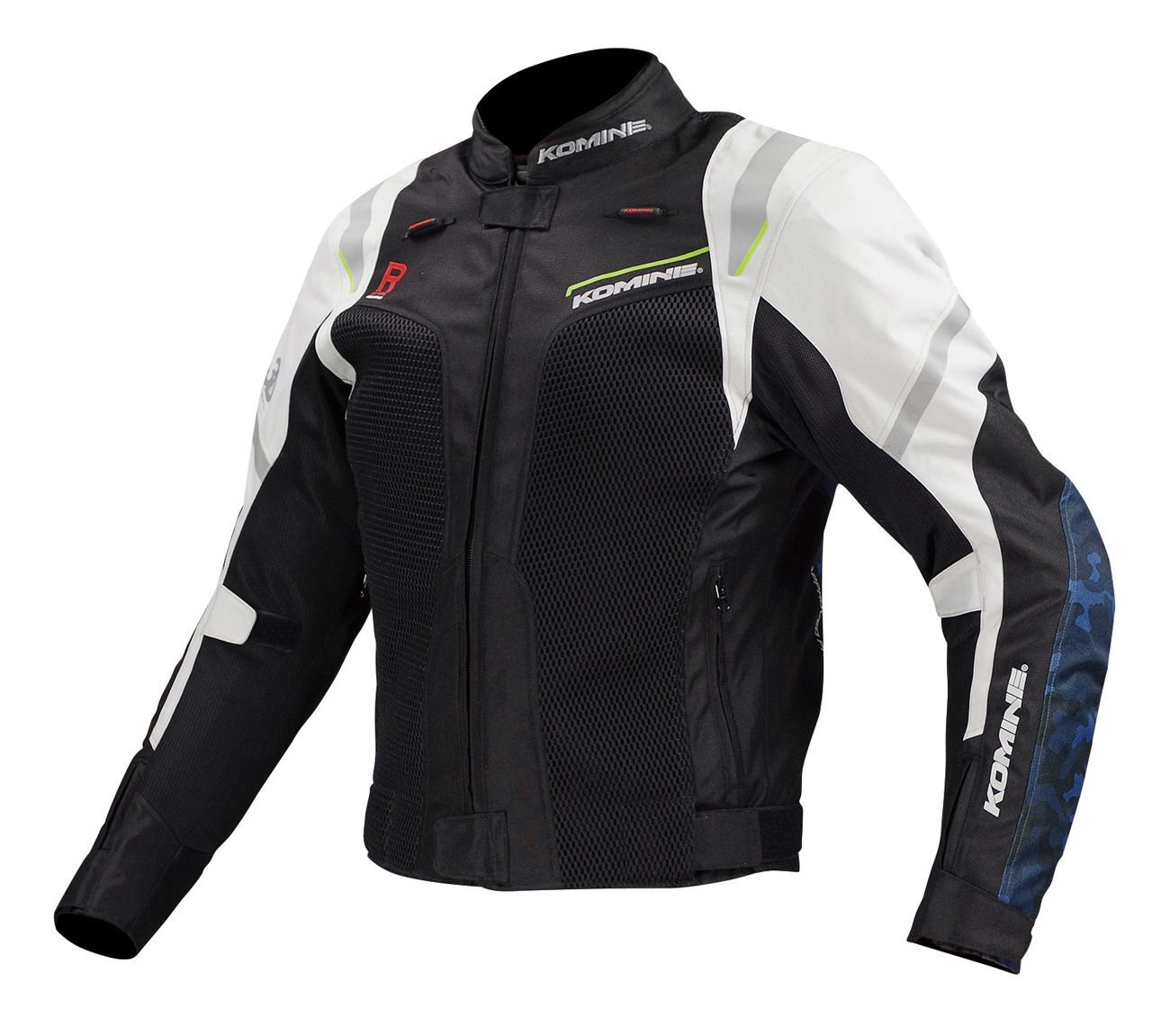 Komine JK-109 Sports Race Mesh Motorcycle Jacket Syguen