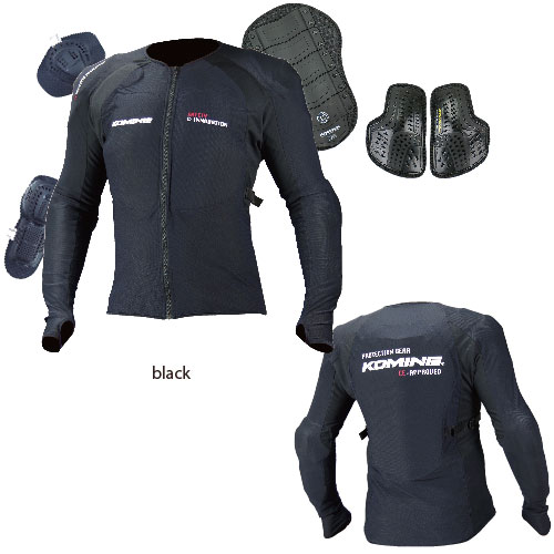 Komine SK-693 CE Armored Top Innerwear - Komine Australia